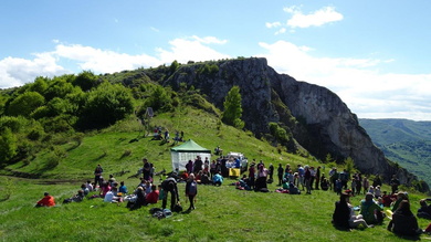 A Székelykő nyergében összeverődő csoportok mindig jó érzéssel töltenek el_FOTÓ Sipos Árpád