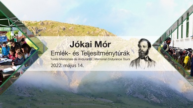 Jókai Mór teljesítménytúra plakátja