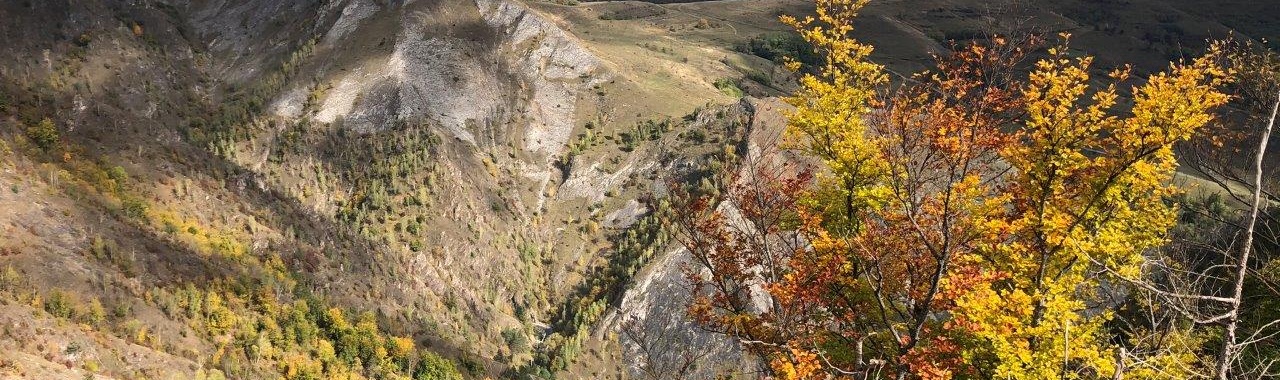 A Ronki-szoros ősszel