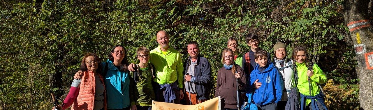 Az Árpád-csúcson a jól ismert látkép fogadott, de a csoportkép sem maradt el_FOTÓ Veres Ágnes