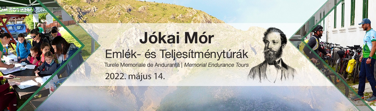 Jókai Mór teljesítménytúra plakátja