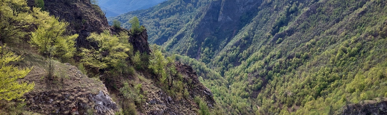 Kilátás a Pocsoválistei-szorosra