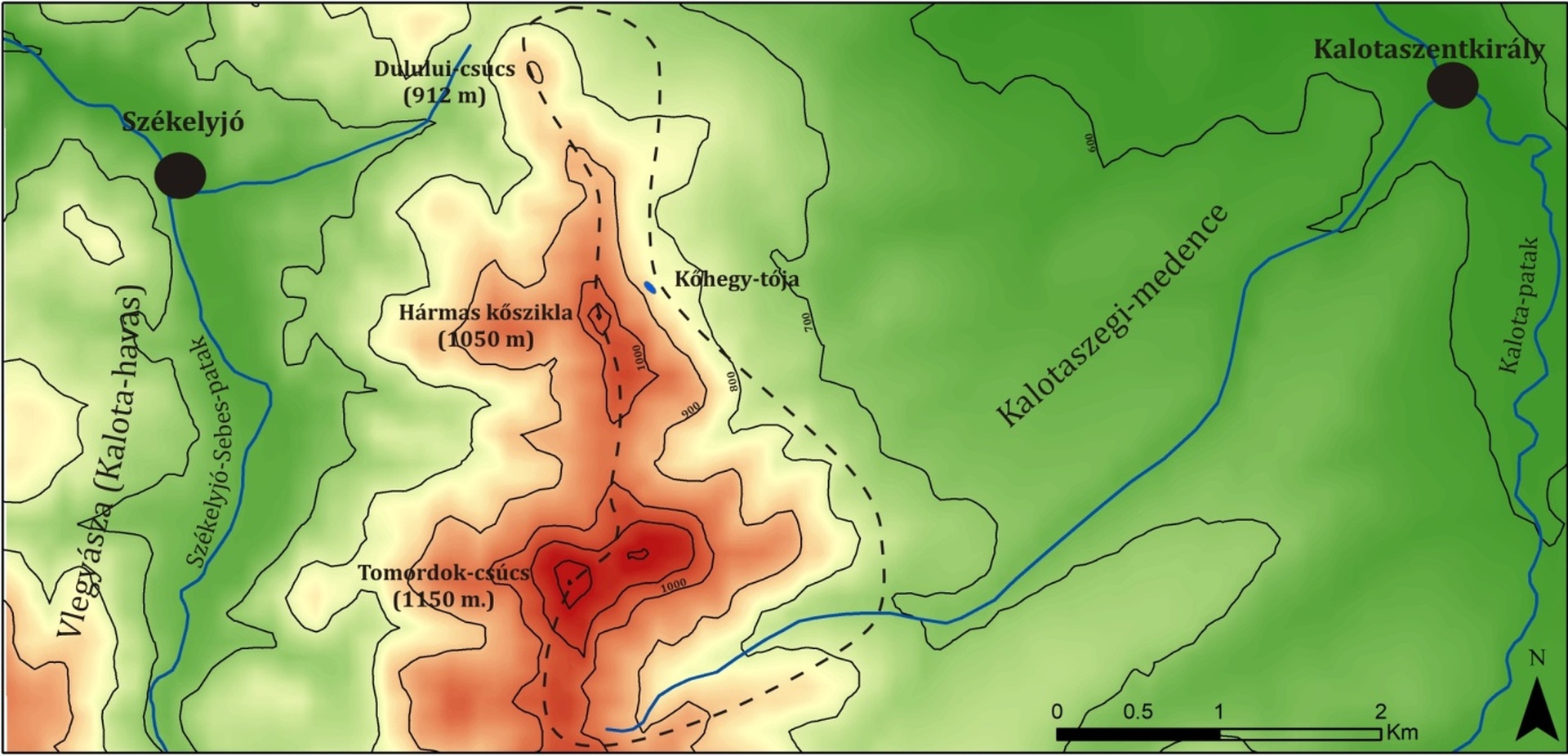 Térkép a Kőhegyről (1)