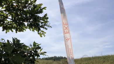 A túra előtti hétvégére ütemeztük be az útvonalak kiszalagozását.