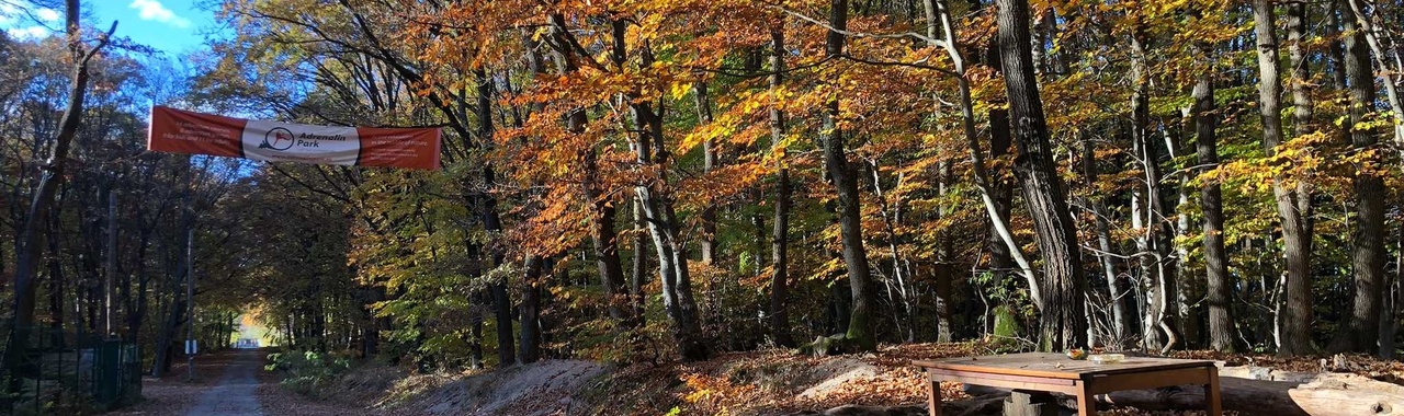 Ősszel az Adrenalin Parknál