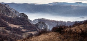 Kőközi-szoros ködösen