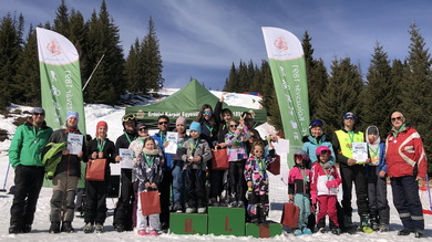 A három tagú családok eredményhirdetése.