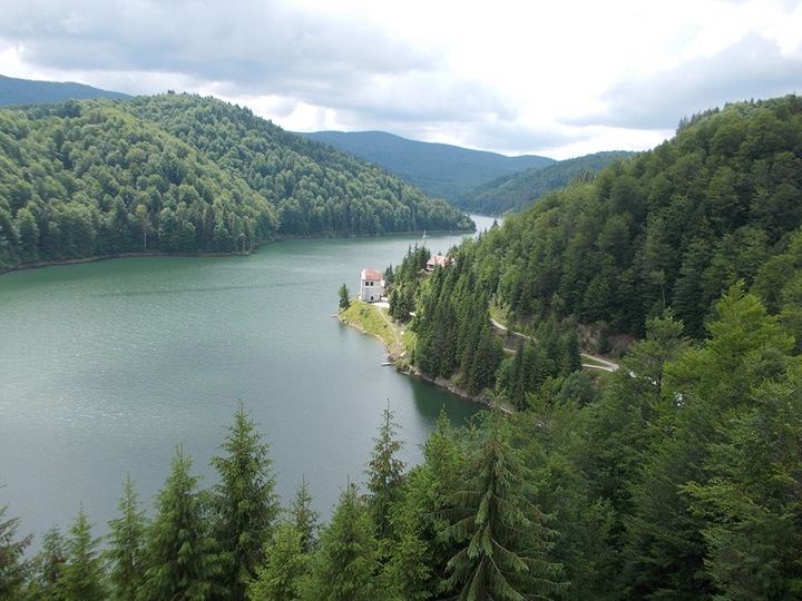 Dregán-tó panoráma